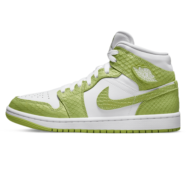 Air Jordan 1 Mid SE Wmns 'Green Python'