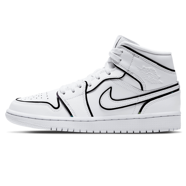 Air Jordan 1 Mid SE Wmns 'Iridescent Trim'