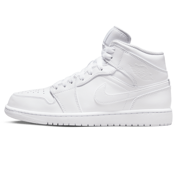 Air Jordan 1 Mid 'Triple White' 2022