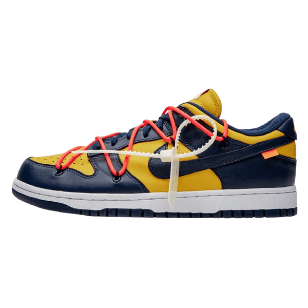 Off-White x Nike Dunk Low 'University Gold'