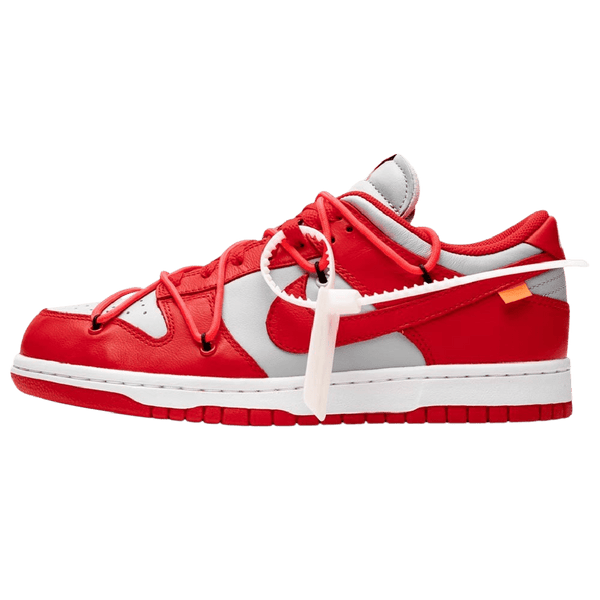Off-White x Nike Dunk Low 'University Red'