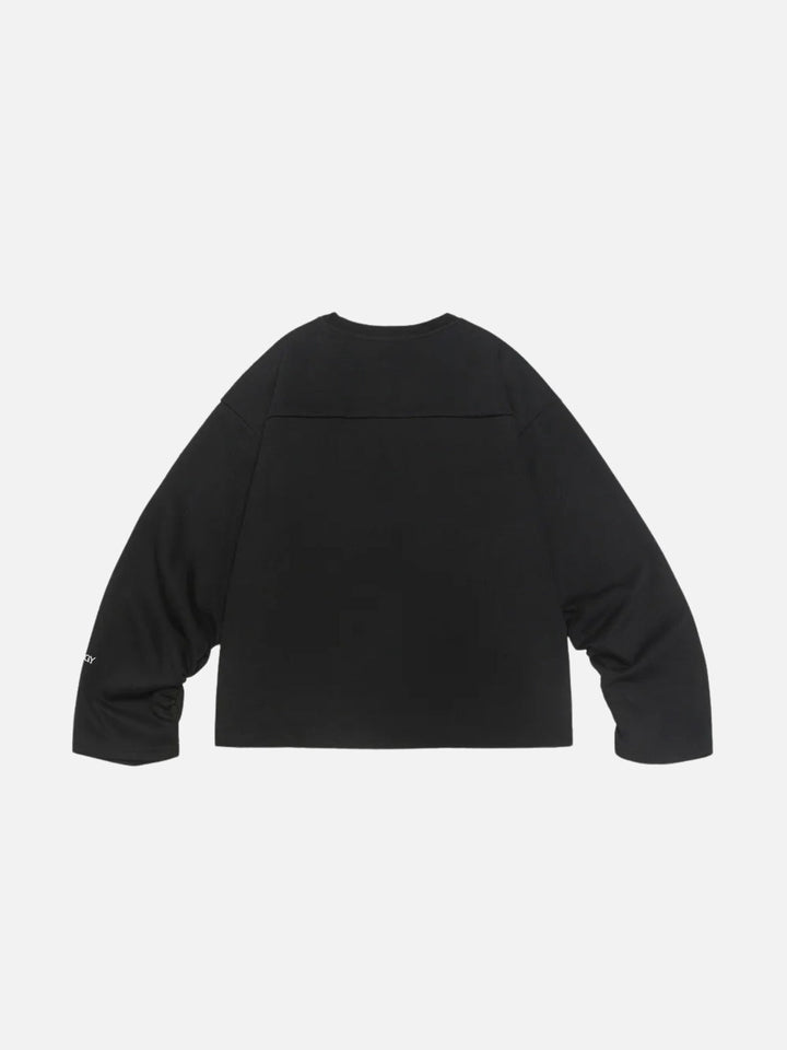 86 Embroidery V-Neck Sweatshirt-rimiro.com