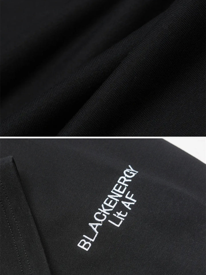 86 Embroidery V-Neck Sweatshirt-rimiro.com