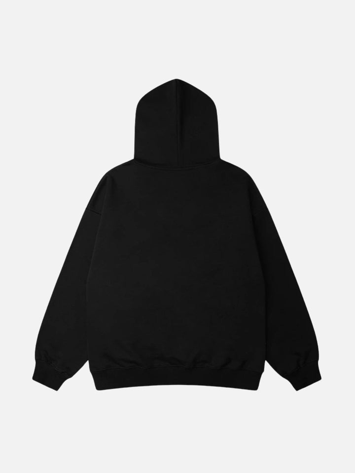 Abstraction Shadow Print Hoodie-rimiro.com