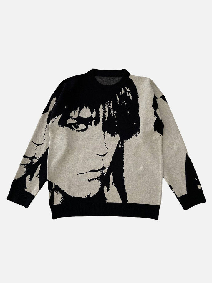 American Street Portrait Sweater-rimiro.com