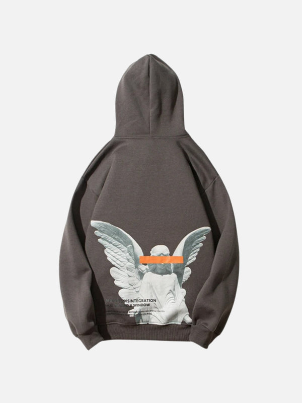 Angel God Print Hoodie-rimiro.com