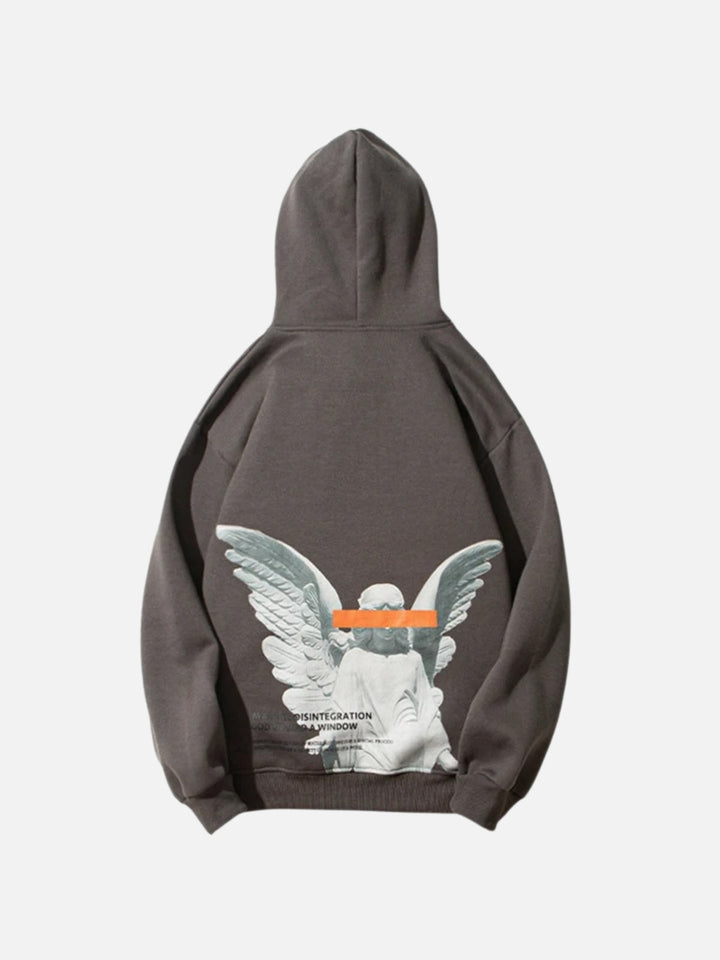 Angel God Print Hoodie-rimiro.com