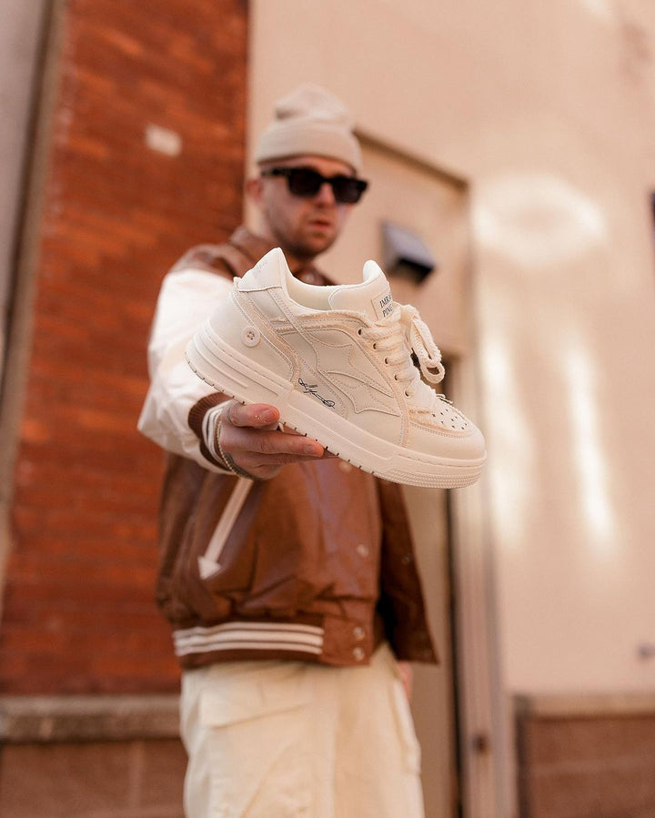 Casual White Board Shoes-rimiro.com