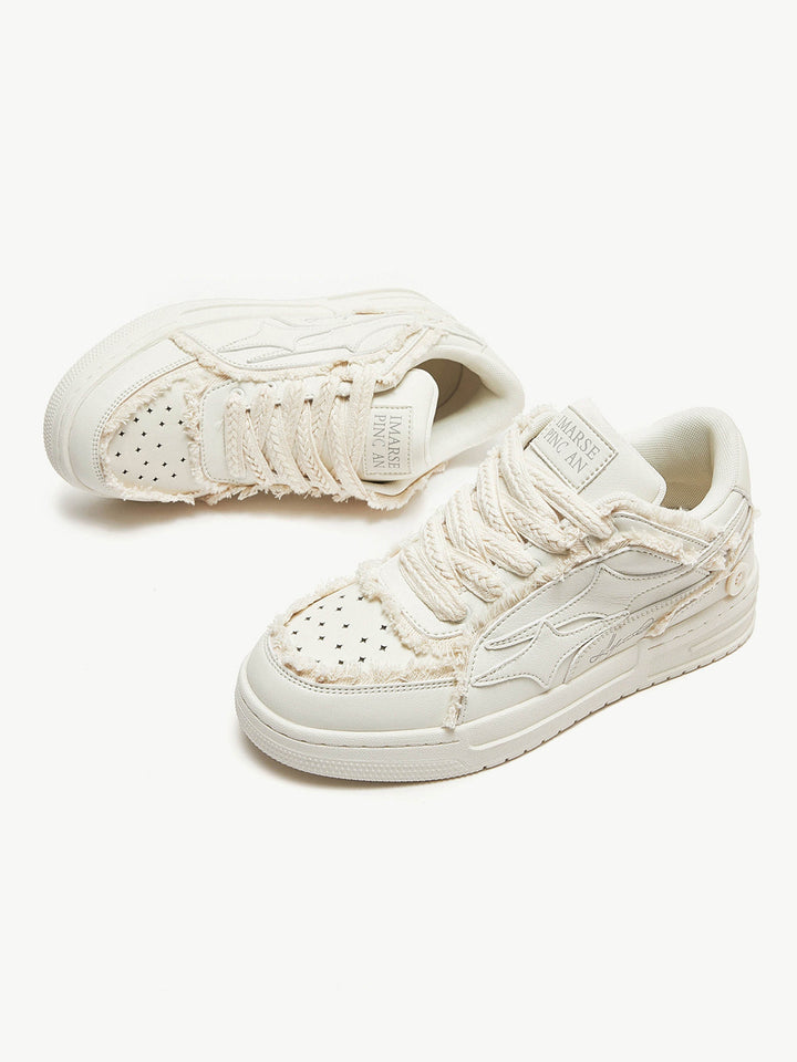 Casual White Board Shoes-rimiro.com