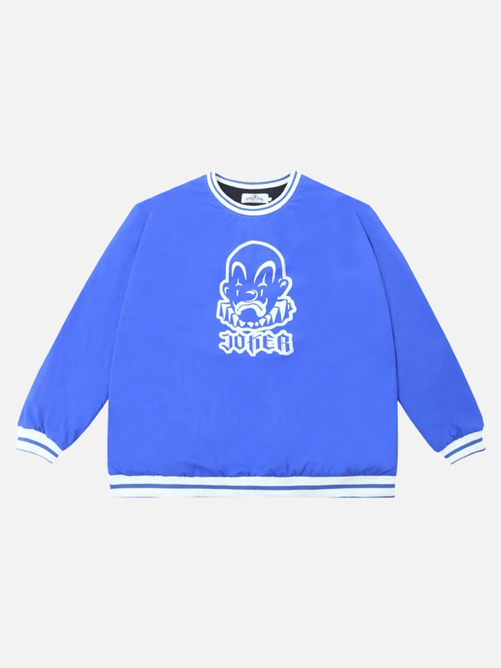 Clown Print Sweatshirt-rimiro.com