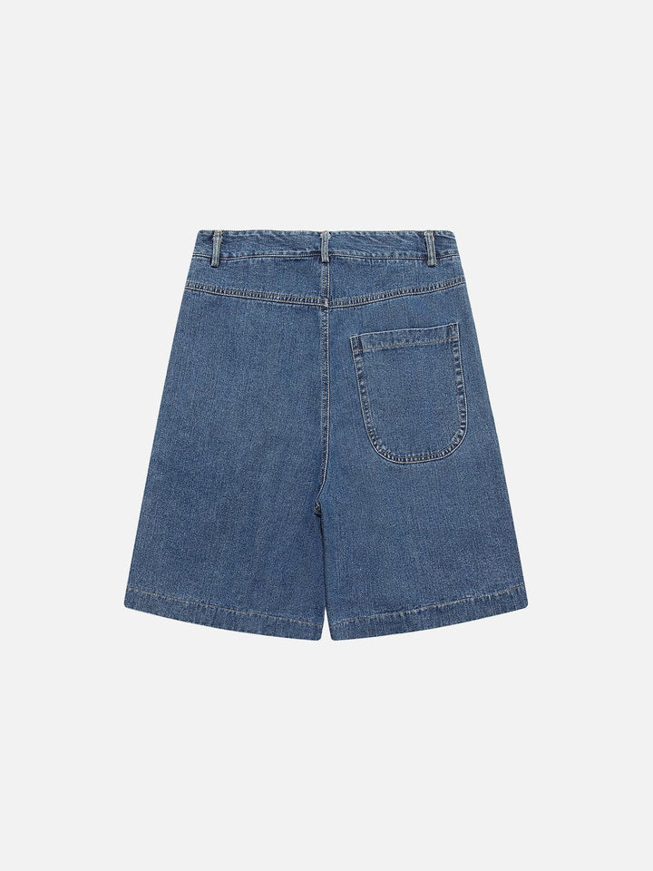 Curved Pockets Jorts-rimiro.com