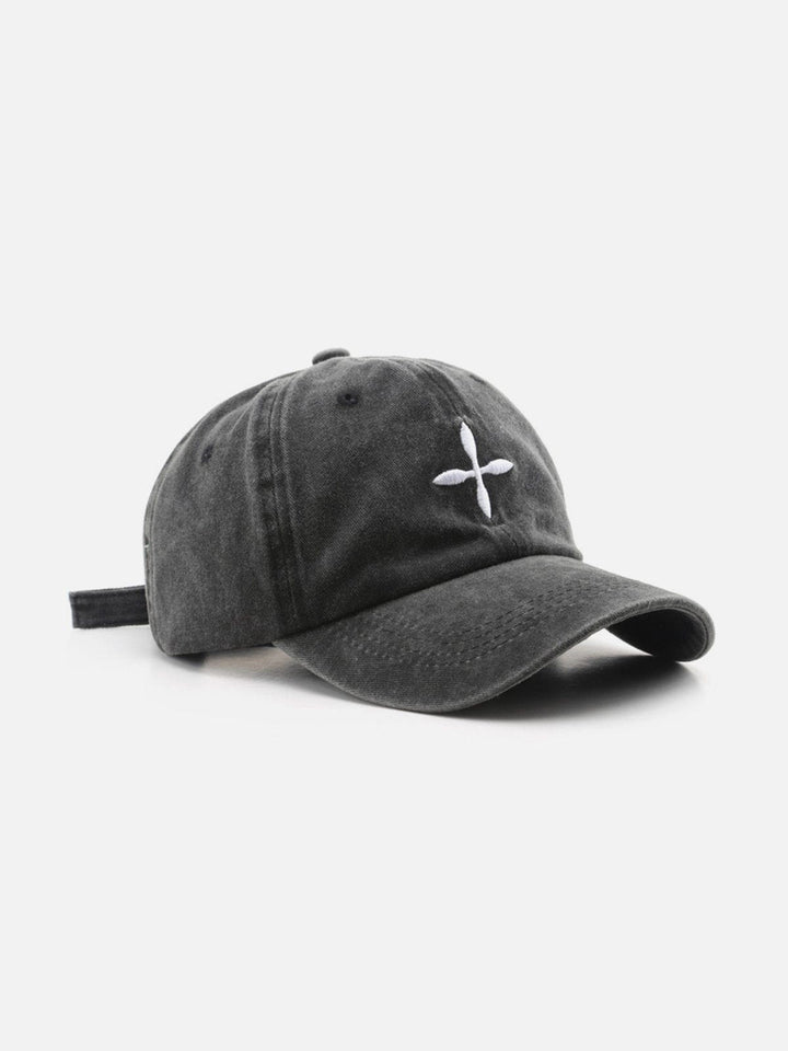 Embroidery Crucifix Baseball Cap-rimiro.com