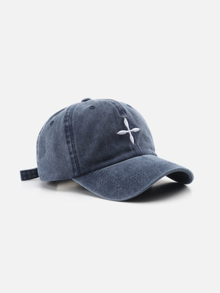 Embroidery Crucifix Baseball Cap-rimiro.com