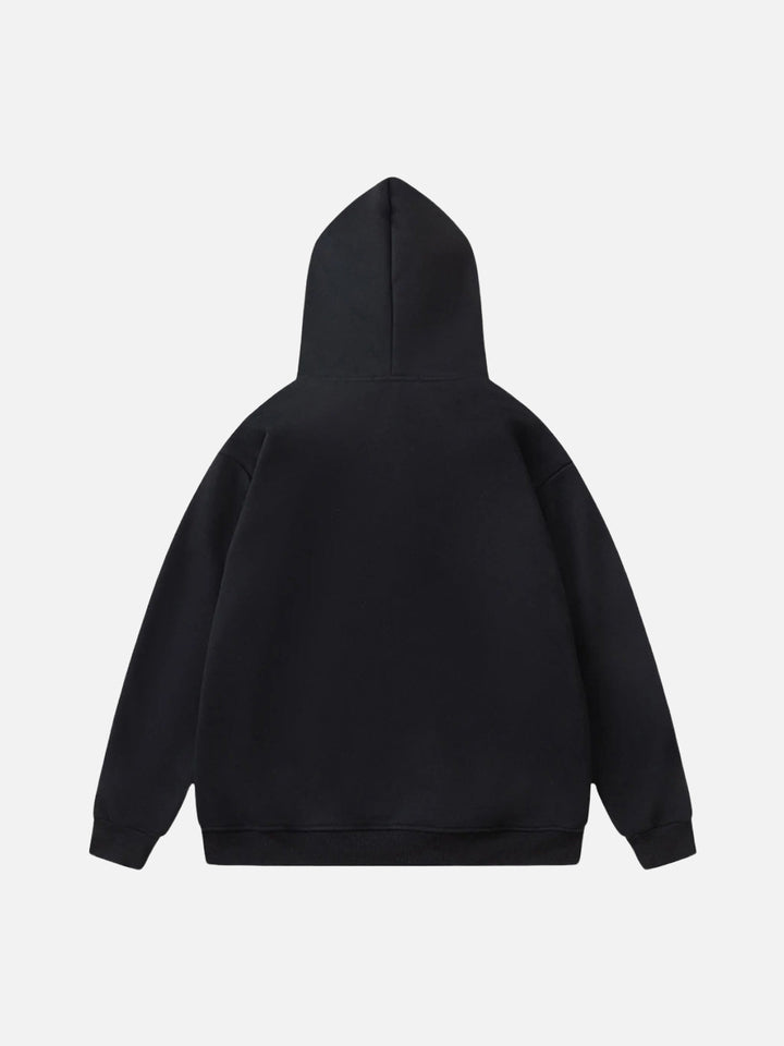 Embroidery Tooth Heart Hoodie-rimiro.com