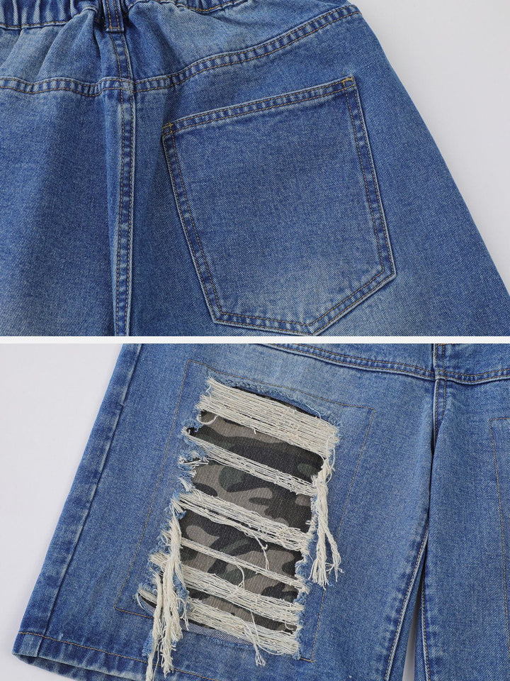 Fake Hole Camouflage Patch Jorts-rimiro.com