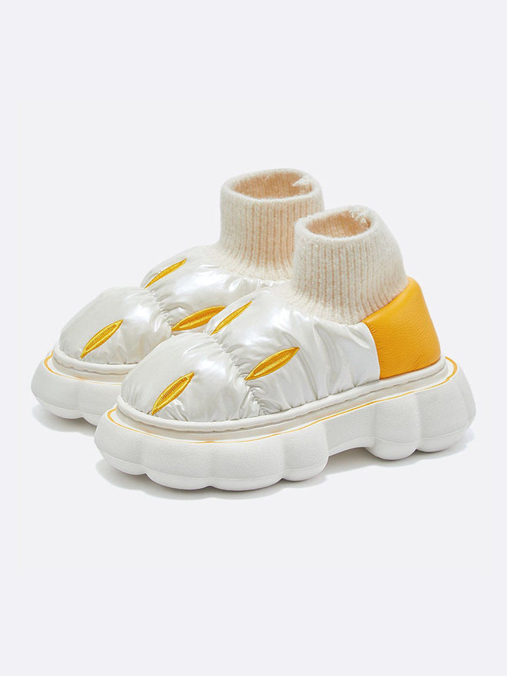 Fantastic Design Latex Cotton-padded Shoes-rimiro.com