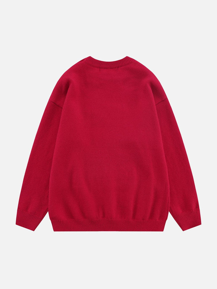 Flocking Bunny Sweater-rimiro.com