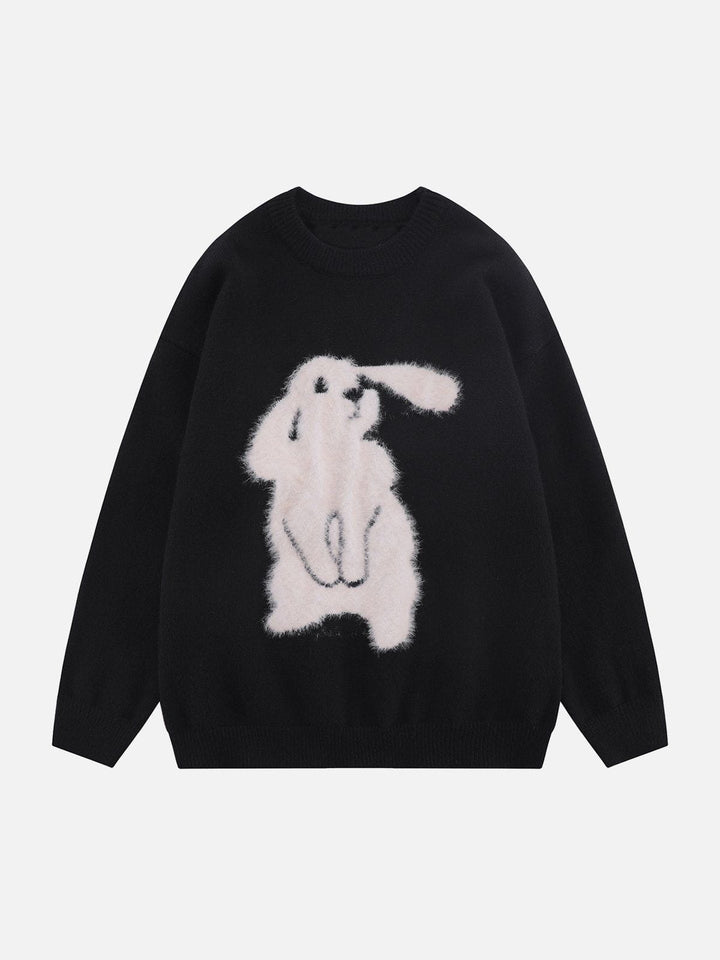 Flocking Bunny Sweater-rimiro.com