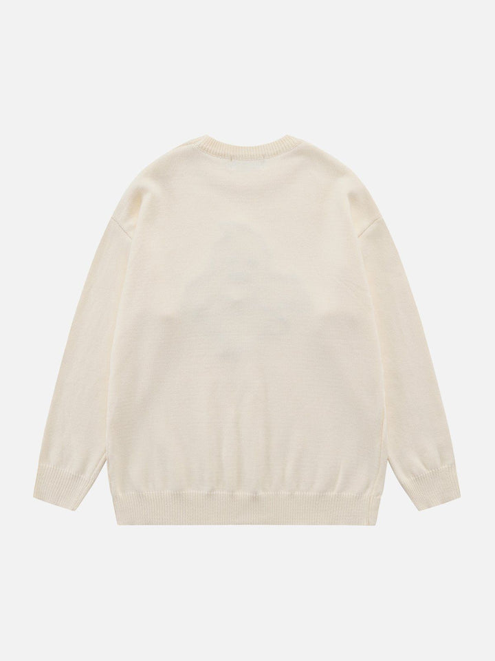 Flocking Ghost Sweater-rimiro.com