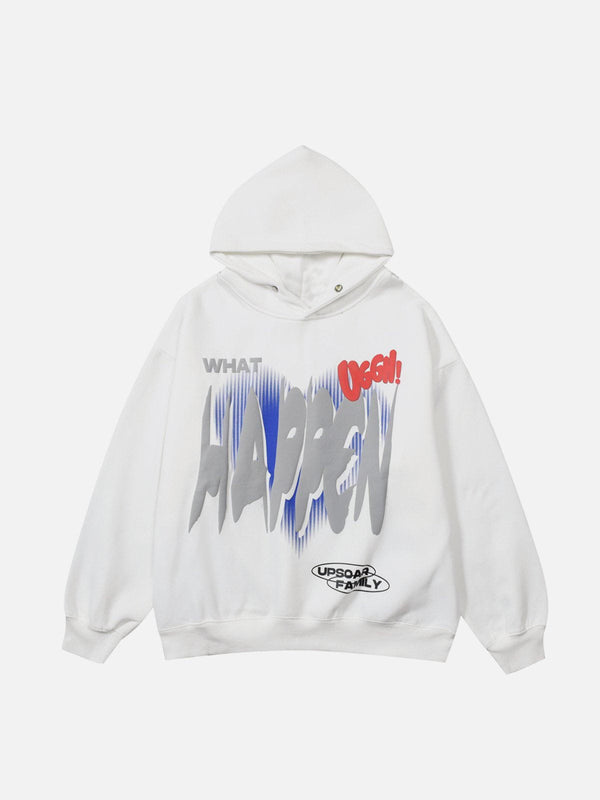 HAPPEN Print Hoodie-rimiro.com