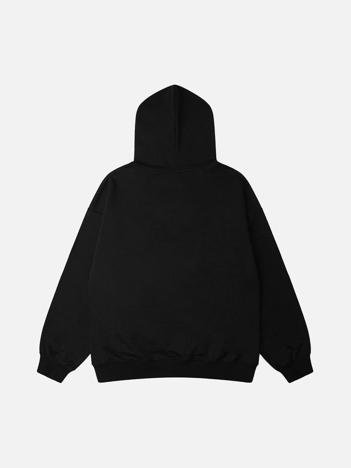 Hip-Hop Graffiti Silhouette Hoodie-rimiro.com