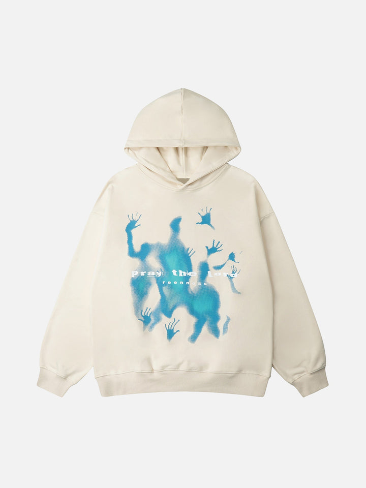 Hip-Hop Graffiti Silhouette Hoodie-rimiro.com