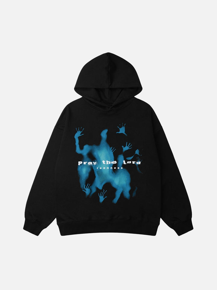 Hip-Hop Graffiti Silhouette Hoodie-rimiro.com