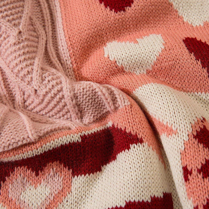 Love Weaving Knit Sweater-rimiro.com