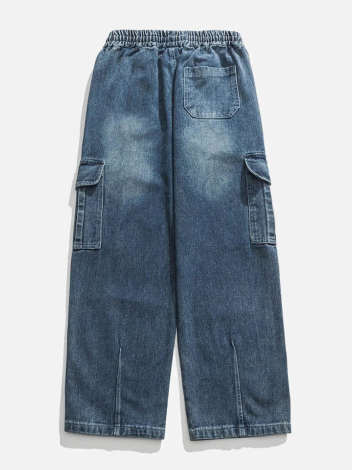 Multi-Pocket Jeans-rimiro.com