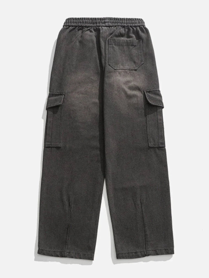 Multi-Pocket Jeans-rimiro.com