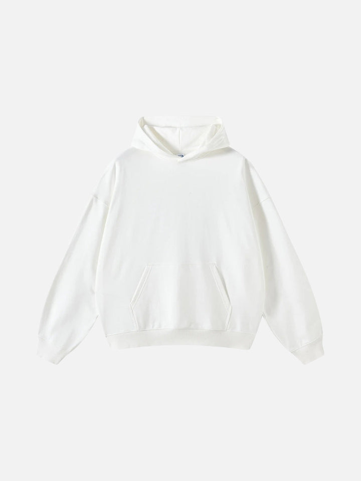 Solid Cotton Hoodie-rimiro.com