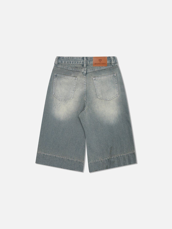 Solid Washed Jorts-rimiro.com