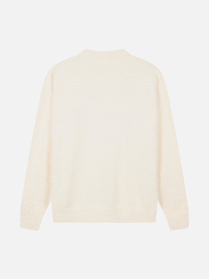Spider Knit Mohair Sweater-rimiro.com