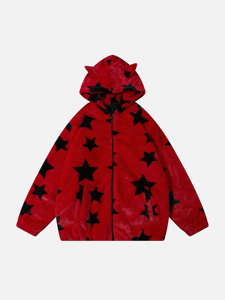 Star Sharp Corners Hoodie-rimiro.com