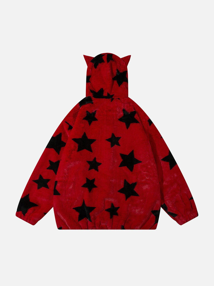 Star Sharp Corners Hoodie-rimiro.com