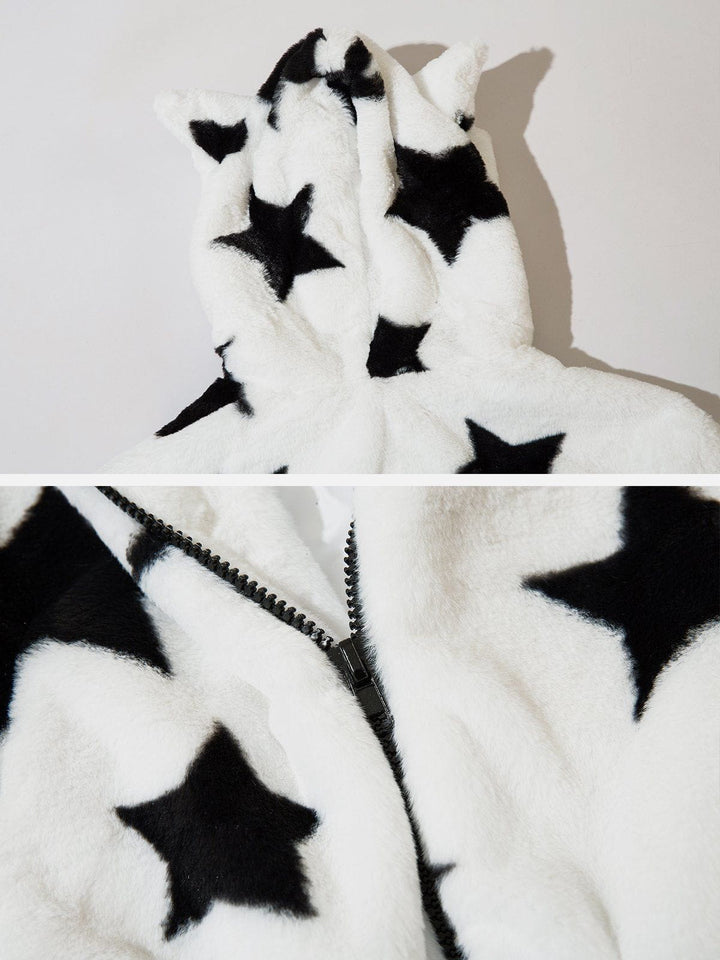Star Sharp Corners Hoodie-rimiro.com