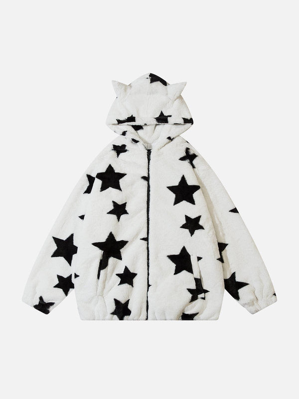 Star Sharp Corners Hoodie-rimiro.com