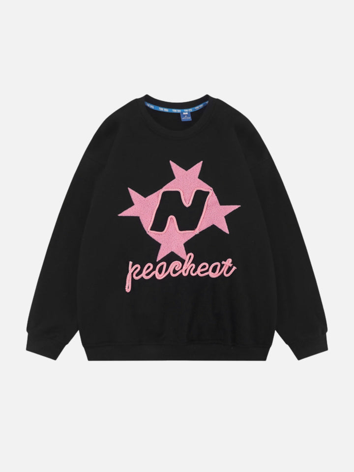 Stellaris Embroidered Sweatshirt-rimiro.com