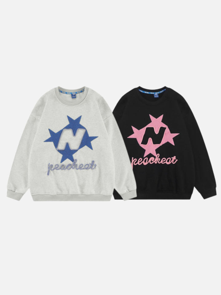 Stellaris Embroidered Sweatshirt-rimiro.com