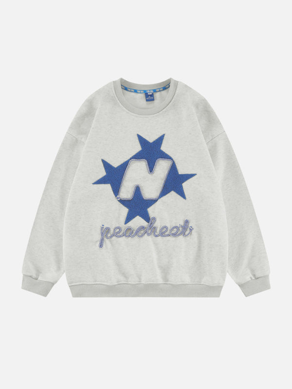 Stellaris Embroidered Sweatshirt-rimiro.com