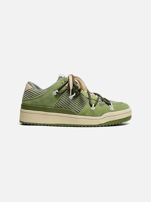 Vintage Patchwork Board Shoes-rimiro.com