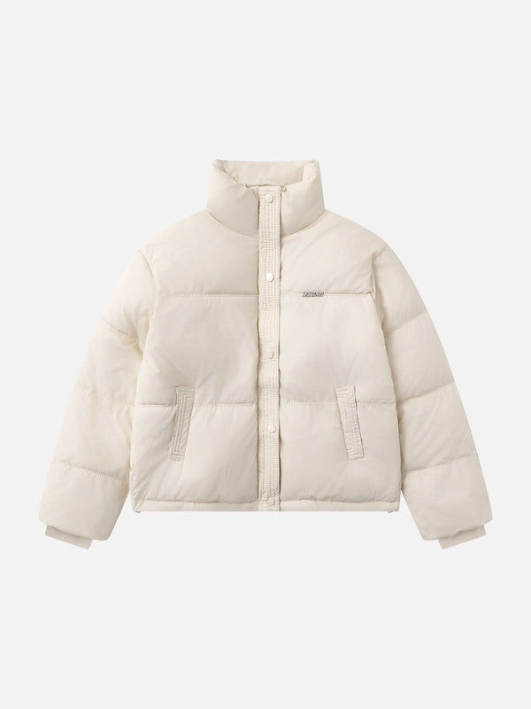 Classic Stand Collar Puffer Coat